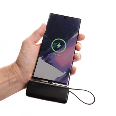 Логотрейд pекламные cувениры картинка: Powerlink RCS rplastic 3000 мАч внешний аккумулятор USB C разъем