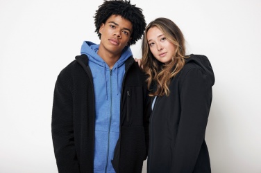 Лого трейд бизнес-подарки фото: Куртка Iqoniq Diran из переработанного полиэстера с ворсом из флиса