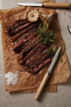 Логотрейд бизнес-подарки картинка: VINGA Ретро ножи для мяса