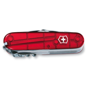 Лого трейд pекламные cувениры фото: Нож карманный SwissChampпрозрачный Victorinox