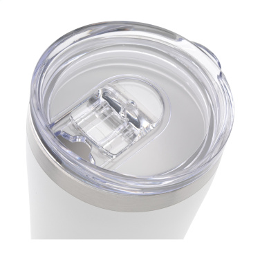 Логотрейд бизнес-подарки картинка: Термокружка для кофе Re-Steel RCS Recycled объемом 380 мл