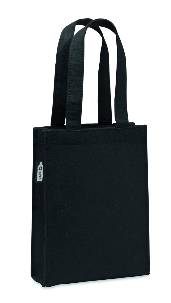 Лого трейд pекламные подарки фото: Small RPET felt gift bag