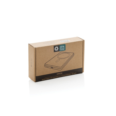 Логотрейд pекламные cувениры картинка: Orion RCS переработанный алюминиевый магнитный внешний аккумулятор 5000 мАч 5 Вт