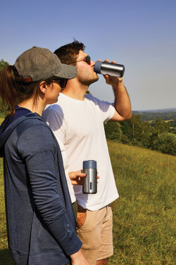 Лого трейд pекламные подарки фото: Черный + Blum изолированный герметичный дорожный стакан из нержавеющей стали