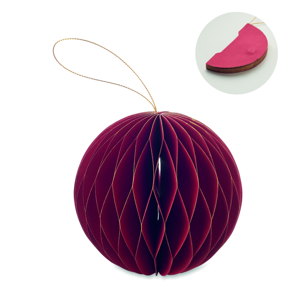 Лого трейд pекламные продукты фото: Foldable  XMAS bauble hanger