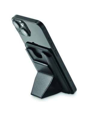 Логотрейд pекламные подарки картинка: Magnetic PU cardholder