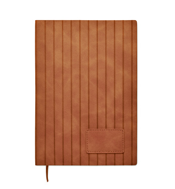 Лого трейд pекламные cувениры фото: A5 notebook in smokey PU