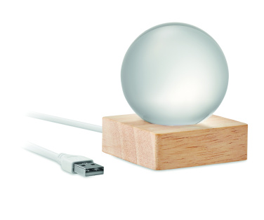 Логотрейд бизнес-подарки картинка: LED glass ball