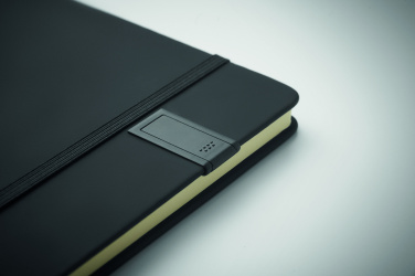 Логотрейд pекламные подарки картинка: A5 notebook w/ integrated USB