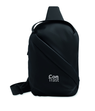 Лого трейд pекламные cувениры фото: Cross chest bag in soft PU