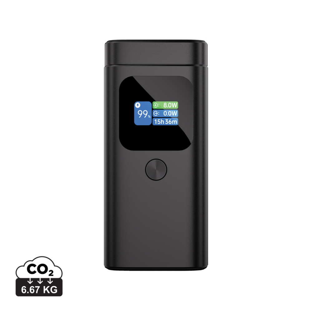 Логотрейд бизнес-подарки картинка: Магнитный внешний аккумулятор Urban Vitamin Sunnyvale 100 Вт 15 000 мА·ч