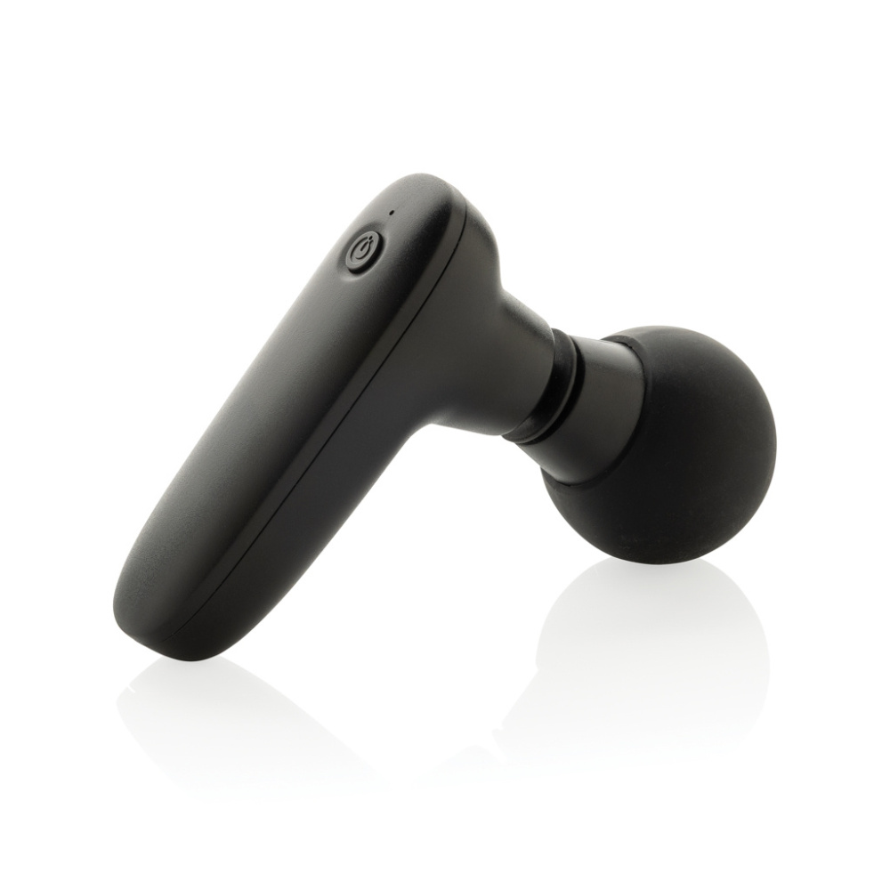 Логотрейд pекламные подарки картинка: Массажный пистолет Revix RCS из переработанного пластика