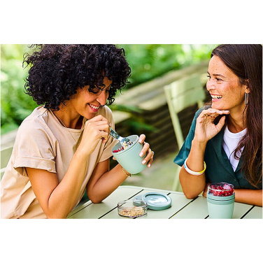 Логотрейд pекламные подарки картинка: Пищевой мини-контейнер Mepal Ellipse