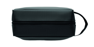 Логотрейд pекламные подарки картинка: Toiletry bag in 600D RPET