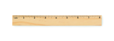 Лого трейд pекламные cувениры фото: Wooden ruler 20cm