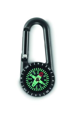 Лого трейд бизнес-подарки фото: Outdoor compass with carabiner