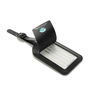 Логотрейд бизнес-подарки картинка: Багажная бирка Globefind Dual RCS с функцией определения местоположения по всему миру.