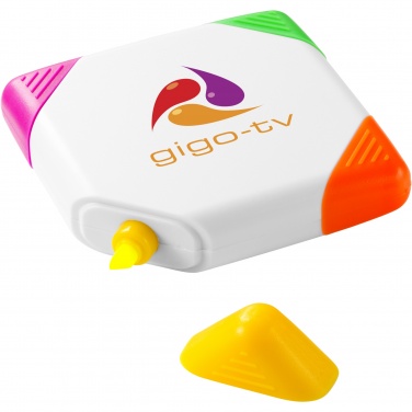 Logotrade profilreklam bild: Trafalgar fyrkantig 4-färgs överstrykningspenna