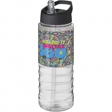Logotrade reklamprodukter bild: H2O Active® Treble 750 ml sportflaska med piplock