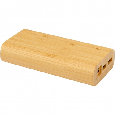Logotrade kampanjprodukter bild: Tulda 20,000 mAh powerbank i bambu