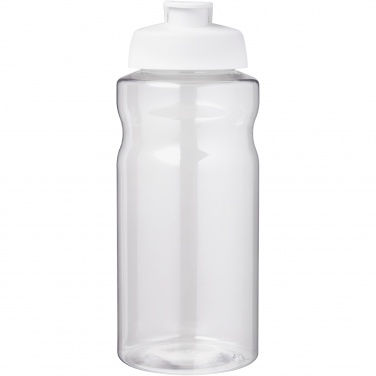 Logotrade profilprodukter bild: H2O Active® Big Base 1-liters sportflaska med uppfällbart lock