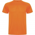 Montecarlo kortärmad sport-T-shirt för herr, Fluor Orange