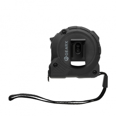 Logotrade profilprodukter bild: Gear X 5M måttband med långsam/snabb returfunktion