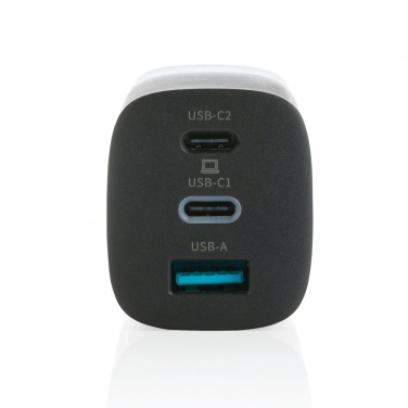 Logotrade profilreklam bild: Philips 65W ultrasnabb PD 3-port USB-väggadapter