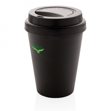 Logotrade kampanjprodukter bild: Återanvändningsbar dubbelväggig kaffemugg 300ml