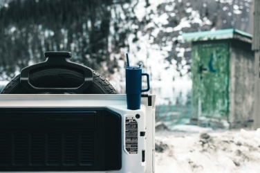 Logotrade reklamprodukter bild: Tana mugg med handtag 900ml RCS återvunnen plast