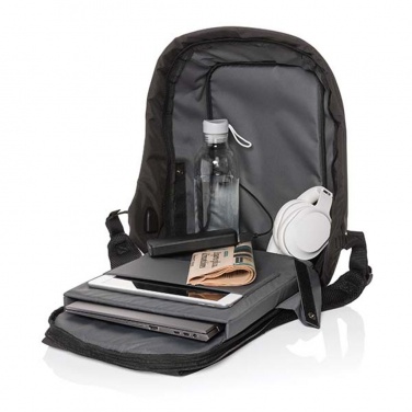 Logotrade presentreklam bild: Swiss Peak AWARE™ anti-ficktjuv 15.6" laptopryggsäck