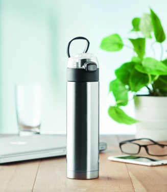 Logotrade profilprodukter bild: 400 ml Flaska i rostfritt stål