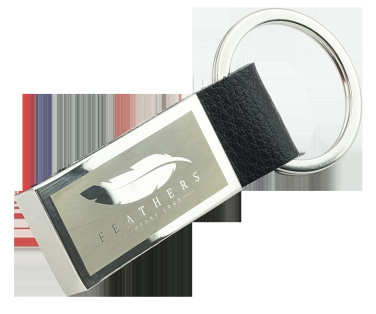 Logotrade reklamprodukter bild: Nyckelring 91409500