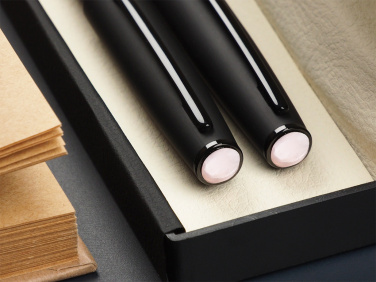 Logotrade kampanjprodukter bild: Opal sten Pen set 1286036