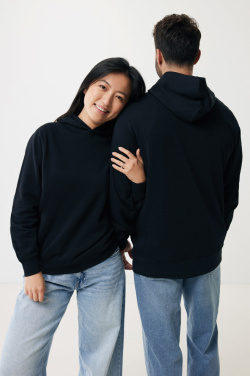 Logotrade profilprodukter bild: Iqoniq Yengo hoodie  i återvunnen bomull med sidofickor