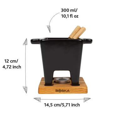 Logotrade presentreklam bild: BOSKA Tapas Fondue Nero - 300 ml