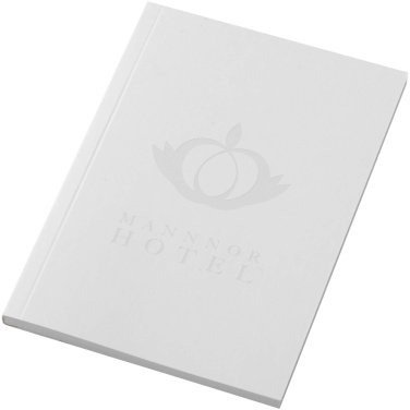 Logotrade profilprodukter bild: Novella Austen A6 anteckningsbok med mjukt omslag, 50 ark