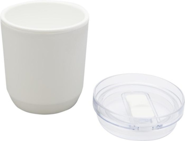 Logotrade profilreklam bild: Hudson 180 ml dricksglas med dubbelvägg av återvunnen plast