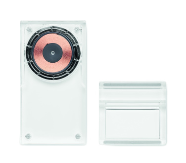 Logotrade profilreklam bild: Akryl trådlös laddare 15W