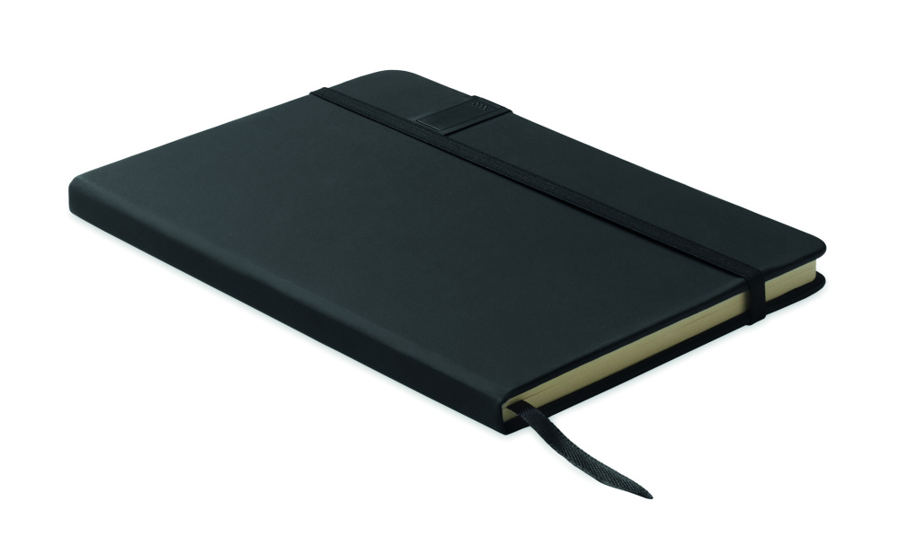 Logotrade reklamprodukter bild: A5-anteckningsbok med USB