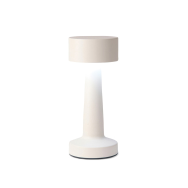 Logotrade presentreklam bild: VINGA Maris RCS återvunnen plast bordslampa