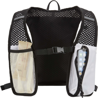 Logotrade reklamprodukter bild: Nomad löparväst med vätskepaket av GRS-återvunnet material 5 l