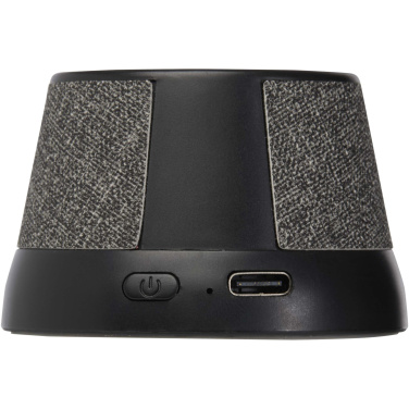 Logotrade profilreklam bild: Horna magnetisk trådlös högtalare på 3 W av återvunnen plast