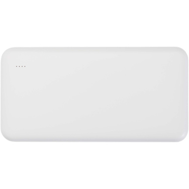 Logotrade reklamprodukter bild: Intan 10 000 mAh 10 W powerbank av återvunnen plast
