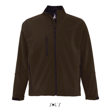 Logotrade profilreklam bild: RELAX HERR SOFTSHELL JACKA