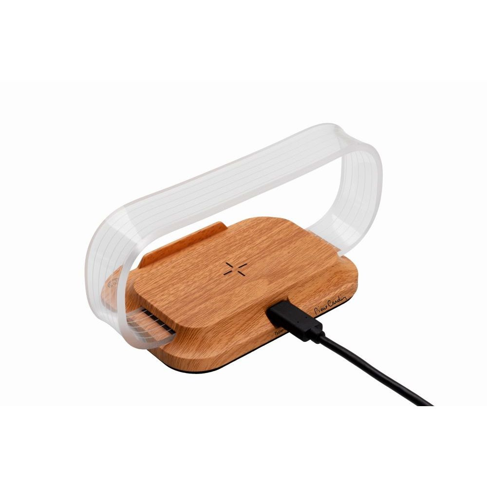 Logotrade profilprodukter bild: Telefonställ med trådlös laddare JEROME Pierre Cardin