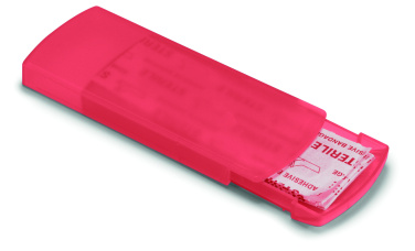 Logotrade profilreklam bild: Plast etui med plåster