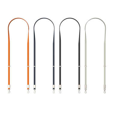 Logotrade profilreklam bild: Nivo Crossbody lanyard i RCS återvunnen PET