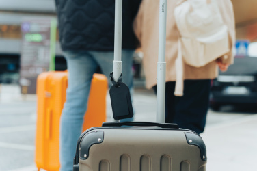 Logotrade profilprodukter bild: Globefind Dual RCS bagagetagg med global spårning