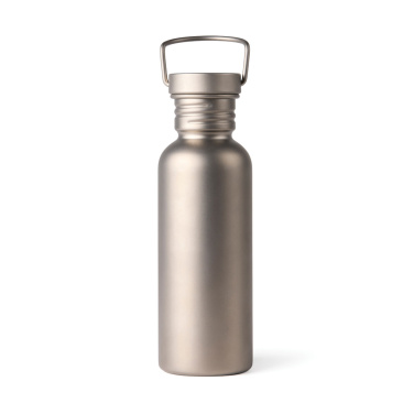 Logotrade profilprodukter bild: Nordic Drift Trail Light Titanium vattenflaska 600 ml